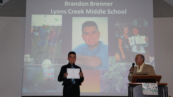 Brandon Brenner - MS Winner